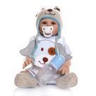 Bebê Reborn Menino 47cm 100% Silicone - Théo