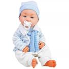 Bebê Reborn Menino com Calça Casaquinho e Gorrinho com Chupeta Brink Model Bebê Reborn Menino com Calça Casaquinho e Gorrinho com Chupeta Brink Model