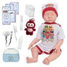 Bebe Reborn Menino Corpo 100% Silicone Kit Enxoval Completo