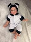 Bebê Reborn Menino Corpo de Pano Macio Carequinha Acessórios Bebê Reborn Menino Corpo de Pano Macio Carequinha Acessórios