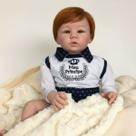 Bebê Reborn Menino, Príncipe Ruivo, Lindo