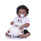 Bebê Reborn Menino Realista 100% Silicone 57cm - Erick