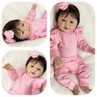 Bebe Reborn Princesa Banho Silicone Realista Mama E Faz Xixi