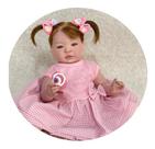 Bebe Reborn Princesa Banho Silicone Realista Menina Fofa