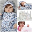 Bebê Reborn Princesa Fio a Fio Roupa Unicórnio 100% Silicone