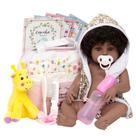 Bebe Reborn Princesa Girafinha Fofa Roupão Bolsa Maternidade Bebe Reborn Princesa Girafinha Fofa Roupão Bolsa Maternidade