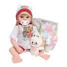 Bebê Reborn Realista Com Acessórios 46cm Loira Pode Molhar Bebê Reborn Realista Com Acessórios 46cm Loira Pode Molhar