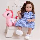 Bebe Reborn Realista de Silicone New Happy Pode dar Banho