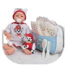 Bebê Reborn Realista Masculino Bolsa Maternidade Pelúcia Bebê Reborn Realista Masculino Bolsa Maternidade Pelúcia