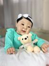 Bebe Reborn Realista Menina Japonesa - Linda Com Enxoval Bebe Reborn Realista Menina Japonesa - Linda Com Enxoval