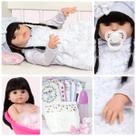 Bebe Reborn Realista Menina Vestido Branco Envio Imediato