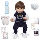 Bebe Reborn Realista Menino Lindo Baby Pode Molhar
