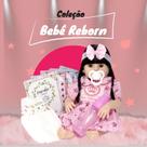Bebe Reborn Realista Morena Pode Banho com Vários Acessórios