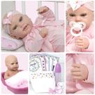 Bebe Reborn Realista Pagão Rosa Com Banheira Envio Imediato Bebe Reborn Realista Pagão Rosa Com Banheira Envio Imediato