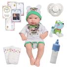 Bebe Reborn Realista Silicone Menino Kit Patrulha Canina
