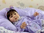 Bebê Reborn Realista, Toma Banho- Mama E Faz Xixi De Verdade