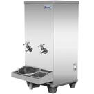 Bebedouro 25L 2 Torneiras Bancada Inox Frisbel