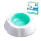 Bebedouro Acqua Fresca Com Suporte Tigela Gelada Para Pets