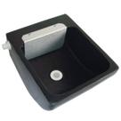 Bebedouro Automático 5 Litros Preto com boia Cocho de Água Abecel