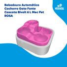 Bebedouro Automático Cachorro Gato Fonte Cascata Bivolt 6 L Mec Pet