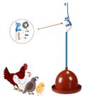 Bebedouro automático pendular completo para aves (und)