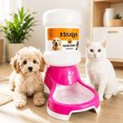 Bebedouro Automatico Rosa Caes Gatos Agua 2L Bebida Pet Bebedouro Automatico Rosa Caes Gatos Agua 2L Bebida Pet