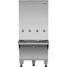 Bebedouro De Água 200 Litros 4 Torneiras Inox Frisbel Bebedouro De Água 200 Litros 4 Torneiras Inox Frisbel