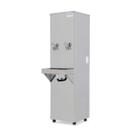 Bebedouro de Água Industrial Inox 25 Litros 2 Torneiras Geladas Blue, Mais Filtro