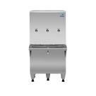 Bebedouro de Coluna Industrial 3 Torneiras 100 Litros Frisbel RA10 Inox 220V