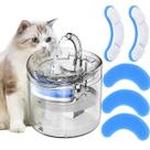 Bebedouro Fonte 2L para Gatos Cães Pet Purificador de Agua Com Kit 5 Refis de Carvão Ativado