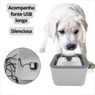 Bebedouro Fonte De Água Gato Cães Pet Com Filtro 2,5l Usb