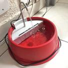 Bebedouro Gato Cachorro Pets 1,5L Bivolt Automática Fonte de Água p/ Animais Tubo Inox Furacão Pet c/ Filtro Carvão Ativado