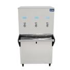 Bebedouro Industrial Coluna Knox 100L 2 Torneiras Geladas 1 Torneira Natural Inox 127V (KX10-C NG 3T)