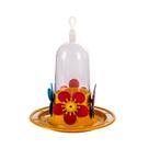 Bebedouro Jel Plast Pet Piu Bandeja com Poleiro Amarelo para Beija-Flor - 250ml