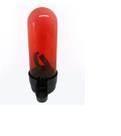 Bebedouro Malha Fina P/ Pássaros Âmbar Com Presilha 110 Ml