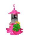 Bebedouro Para Beija Flor Passaros Aves Supenso Premium Rosa
