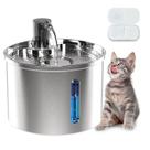Bebedouro Pet Aço Inoxidável 304 Fonte De Água Gato e Cachorro 3.2L Tigela Inox Com Opção De Sensor Bebedouro Pet Aço Inoxidável 304 Fonte De Água Gato e Cachorro 3.2L Tigela Inox Com Opção De Sensor