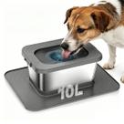 Bebedouro Pet Flutuante Inteligente Pelos Secos 10L Para Cães Anti Respingo Pet Newpet