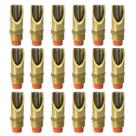 Bebedouro Porco Suíno Mordida Latão Médio Kit com 18 Bebedouro Porco Suíno Mordida Latão Médio Kit com 18