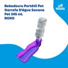 Bebedouro Portátil Pet Garrafa Dágua Savana Pet 245 mL