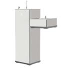 Bebedouro Purificador Coluna Pressão Conjugado Aço Inox Karina