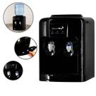 Bebedouro Refrigerado Água Gelada Natural Galão Garrafão Mesa Eletrônico Preto Importway Iwbar