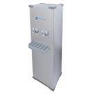 Bebedouro refrigerador de agua industrial inox coluna 25l 2 torneiras 127v
