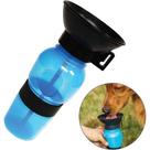 Bebedouro Squeeze Portátil Western de Plástico para Cachorro 600ml Azul - Western Pet