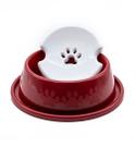 Bebedouro Vermelho para Pelo Longo Médio Pet Injet