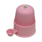 Bebedouro Vida Mansa Polipropileno para Cães e Gatos Rosa 2L