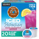 Bebida aromatizada concentrada The Original Donut Shop Mango Dragonfruit Lemonade 20 K-Cups