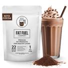 Bebida de cacau Fat Fuel Keto Cocoa 22g de gorduras premium 15 porções