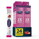 Bebida de hidratação Pedialyte Fast Strawberry 24 pacotes