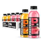 Bebida de hidratação Protein2O 2 em 1 Clear Whey Protein 500 ml, 12 unidades